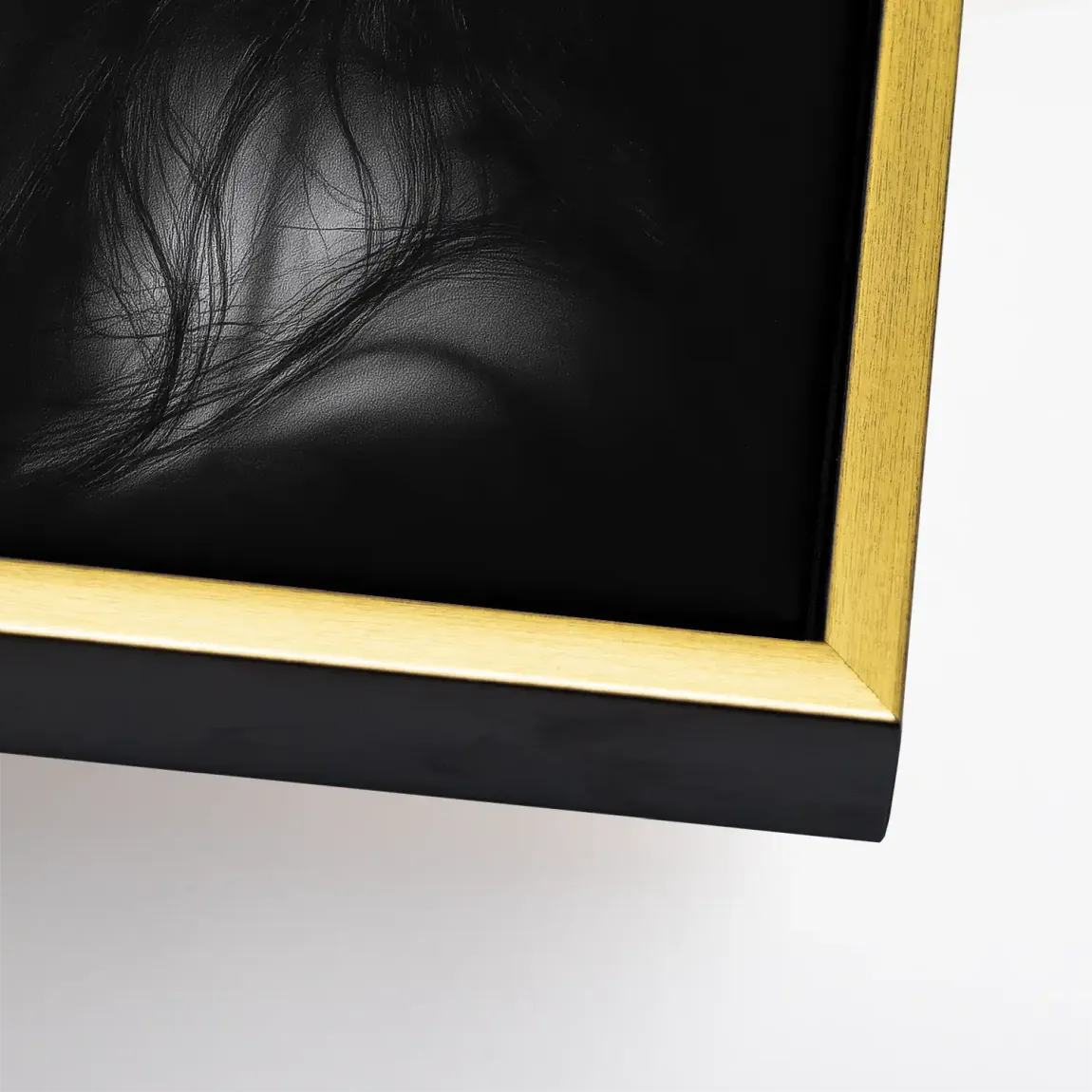 Asian Noir Portrait Leinwand Bild