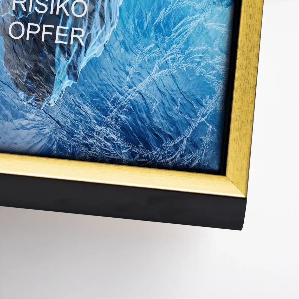 Eisberg Motivation Leinwand Bild INGALERIE