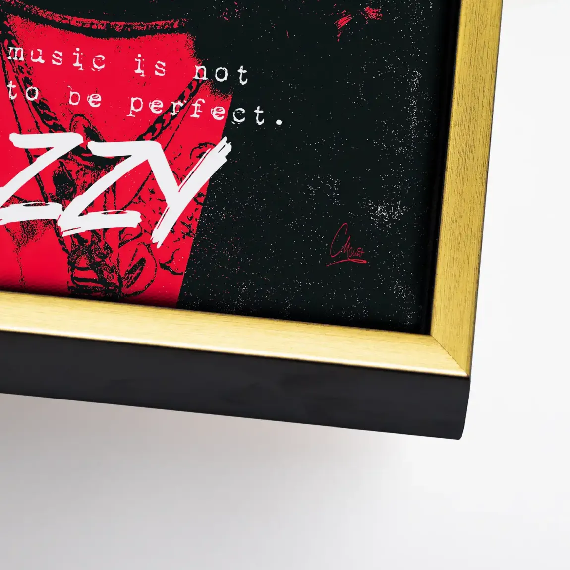 Ozzy Rock Spirit Leinwand Bild