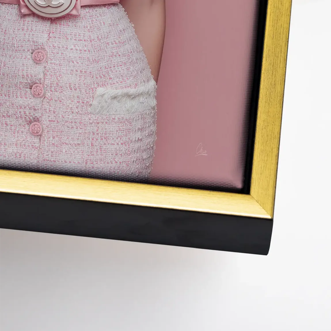 Pink Delight Marilyn Monroe Leinwand Bild