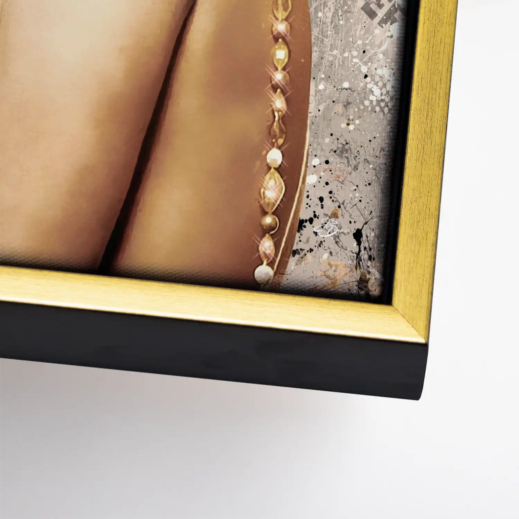 Marilyn Coco Retro Leinwand Bild INGALERIE
