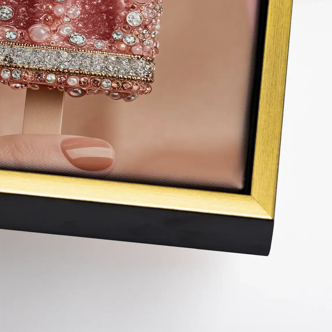 Diamonds and Desire Leinwand Bild
