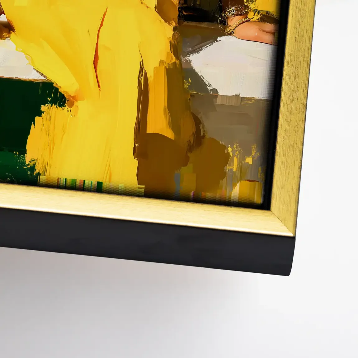 Lemon Chic Elegance Leinwand Bild INGALERIE