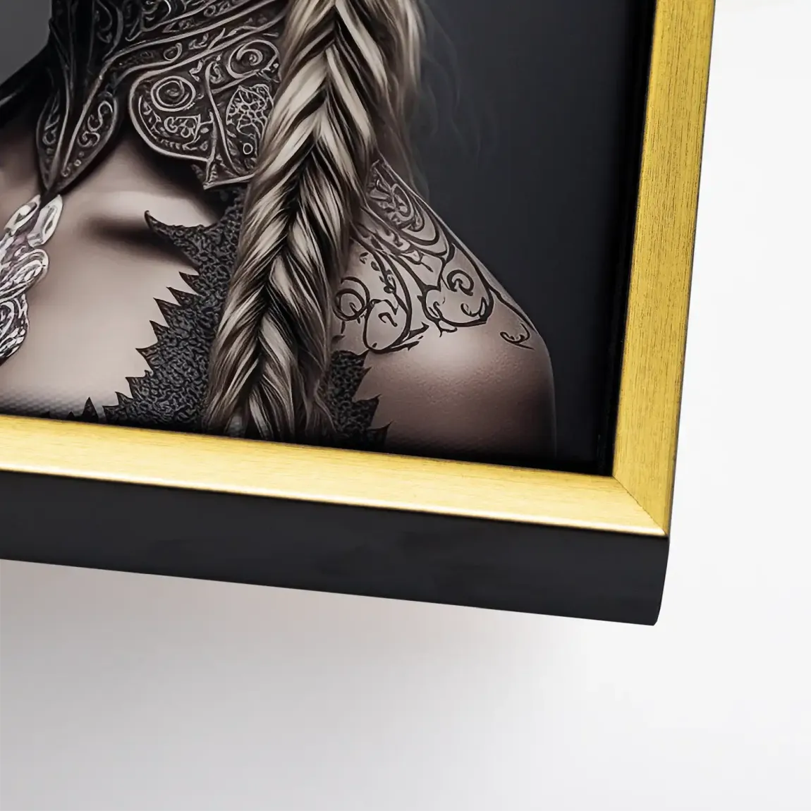 Velvet Noir La Catrina Leinwand Bild INGALERIE