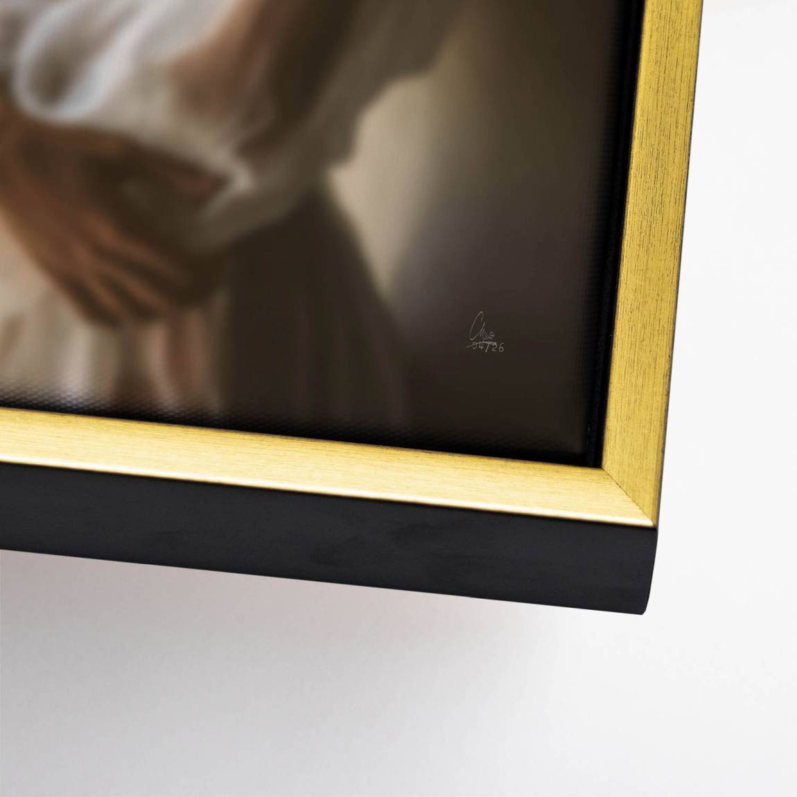 Sinnliche Frau Leinwand Bild