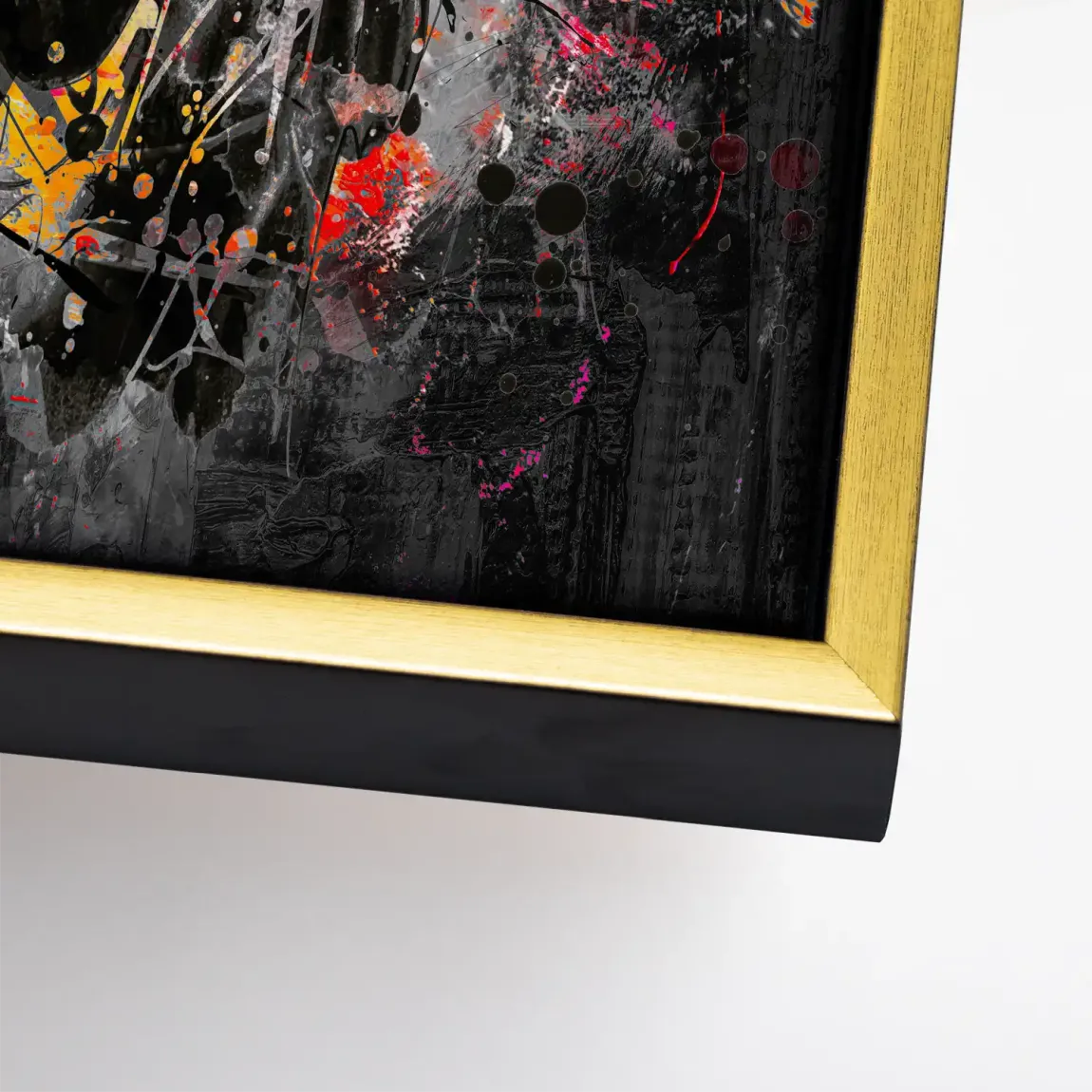 Color Jazz Trompete Leinwand Bild