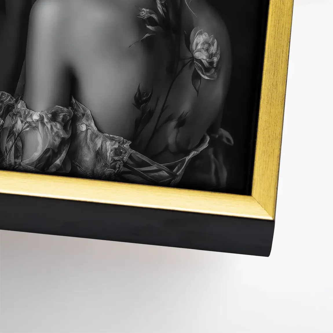 Ivory Garden Leinwand Bild
