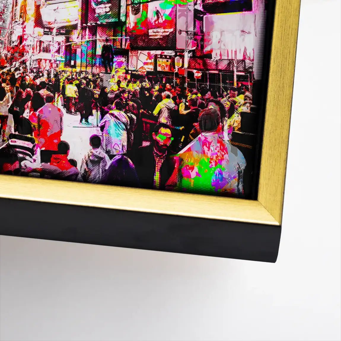 New York Abstrakt Leinwand Bild INGALERIE