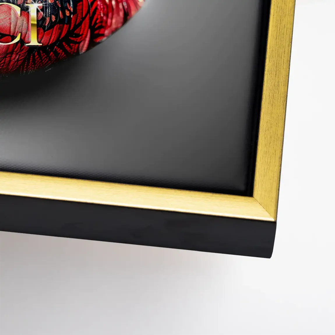Gucci Lips Nr.2 Leinwand Bild INGALERIE