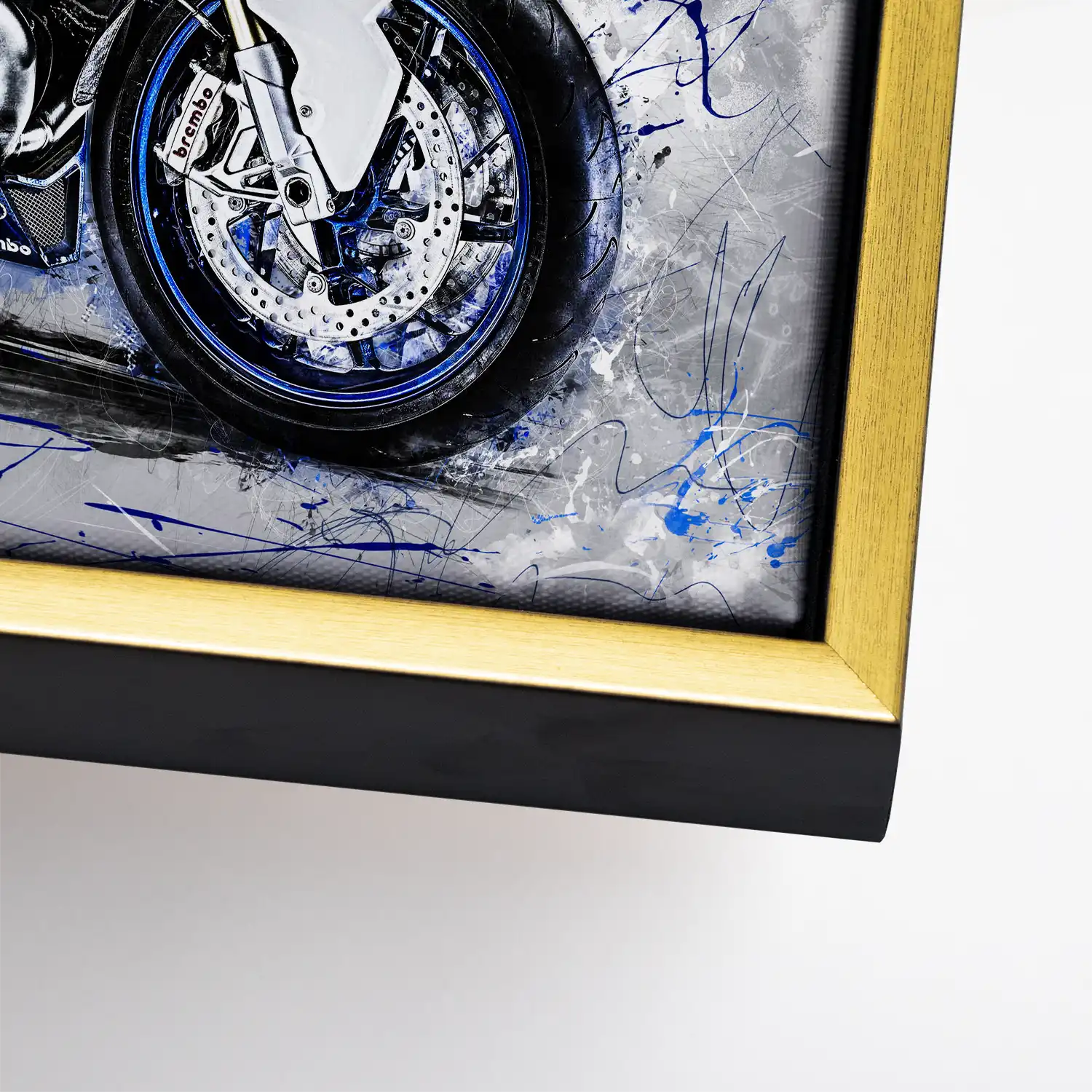 BMW HP2 Sport Abstrakt Leinwand Bild INGALERIE