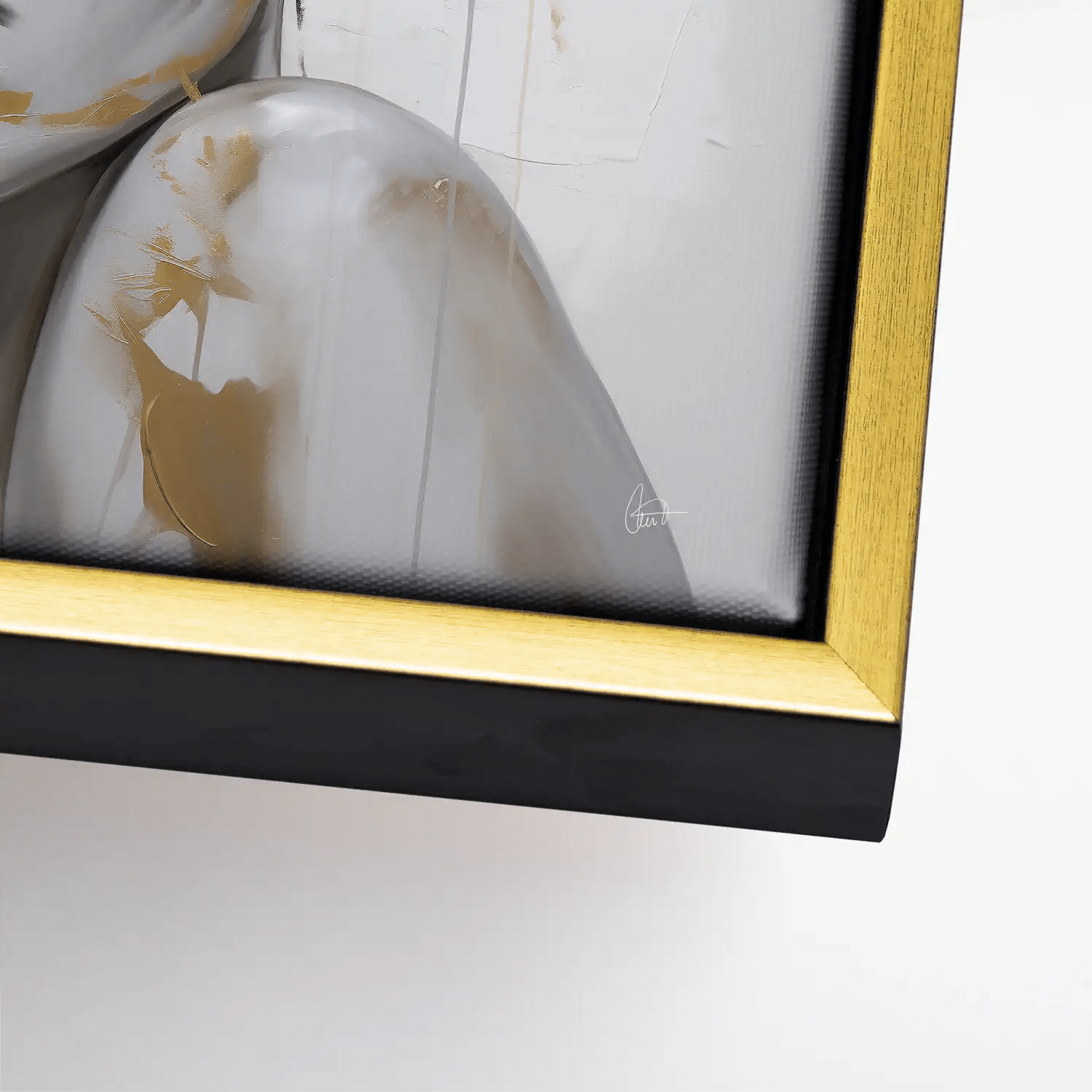 Golden Girl Nr.2 Leinwand Bild INGALERIE