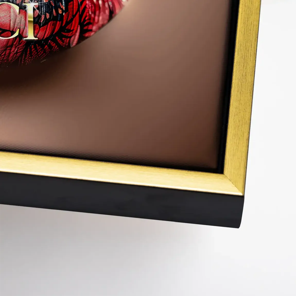 Gucci Lips Leinwand Bild INGALERIE