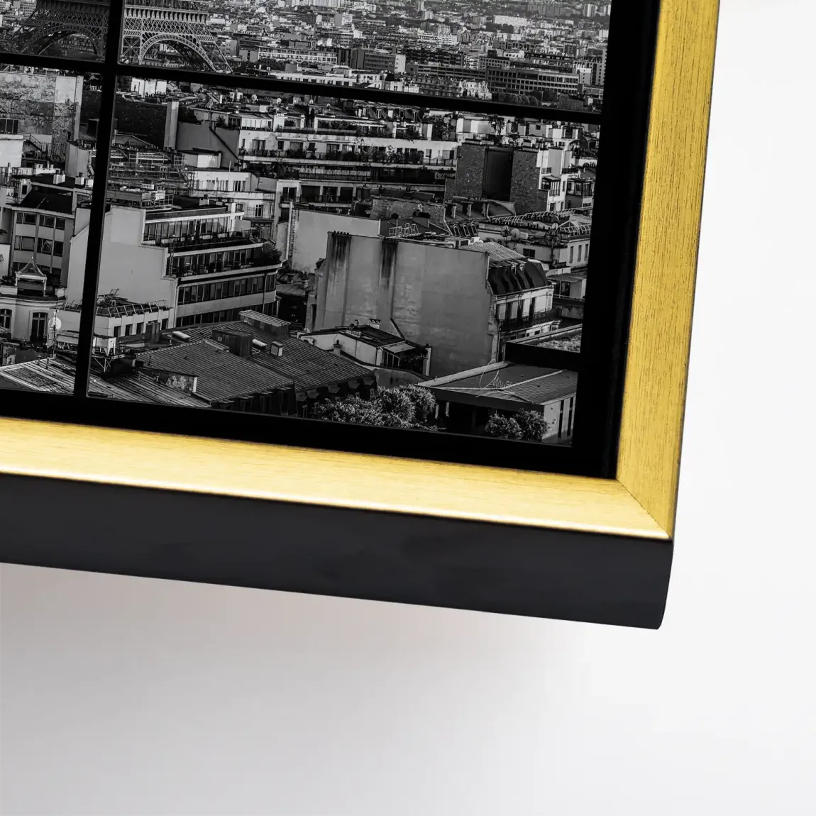 City View Paris Leinwand Bild