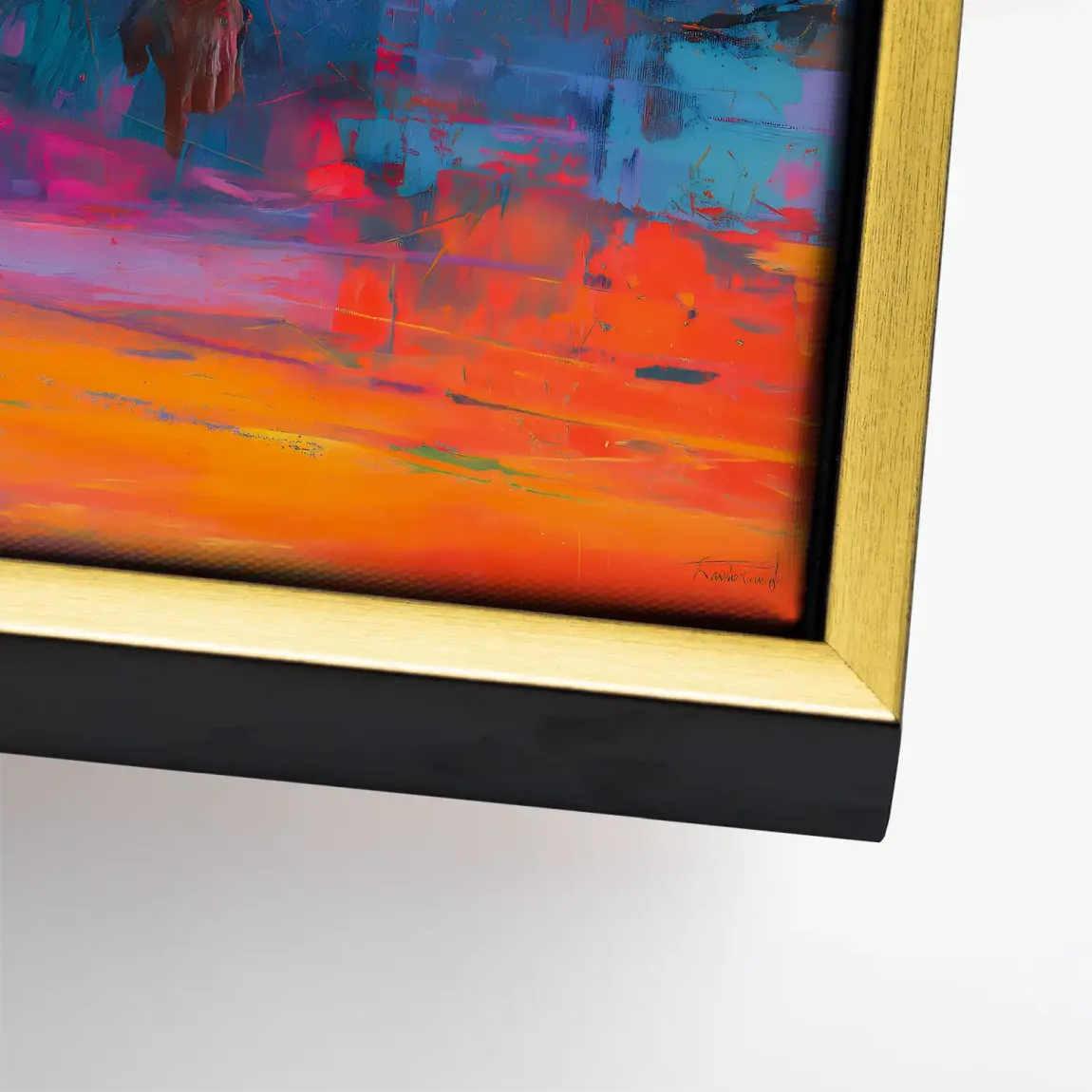 Kobe Abstrakt Leinwand Bild INGALERIE