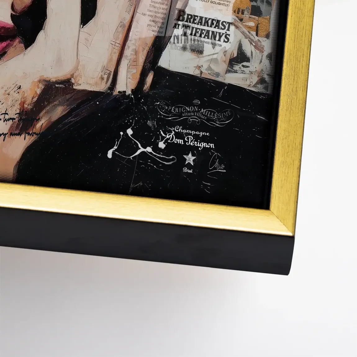 Audrey Pop Art Leinwand Bild