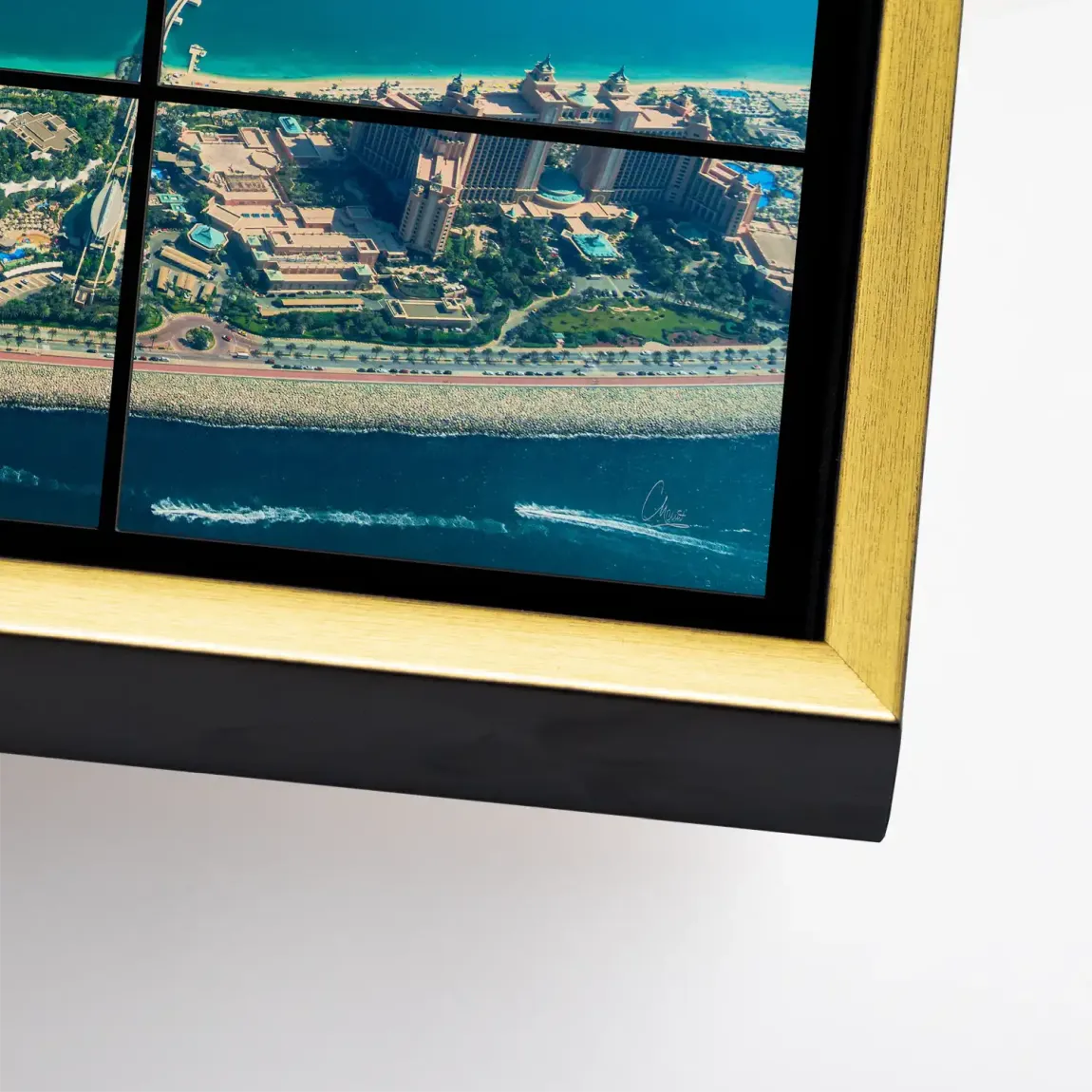 Palm View Dubai Leinwand Bild