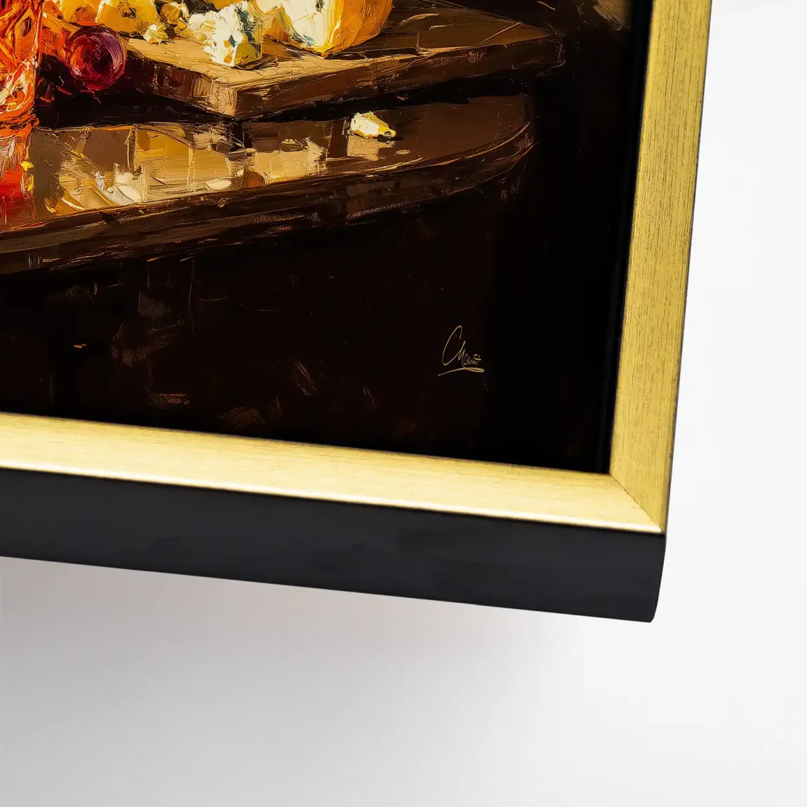 Wein & Genuss Leinwand Bild