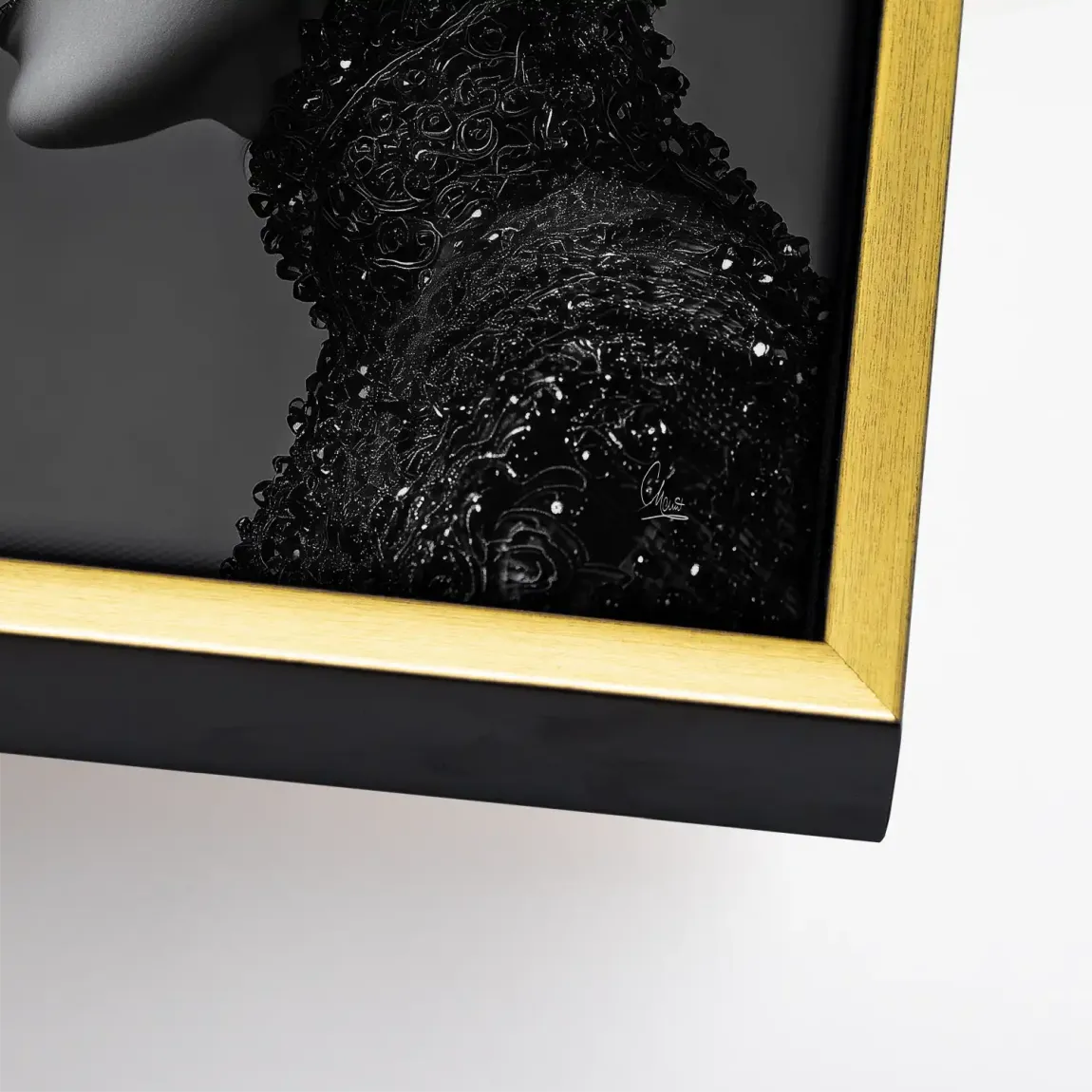 Wild Leopard Connection Leinwand Bild