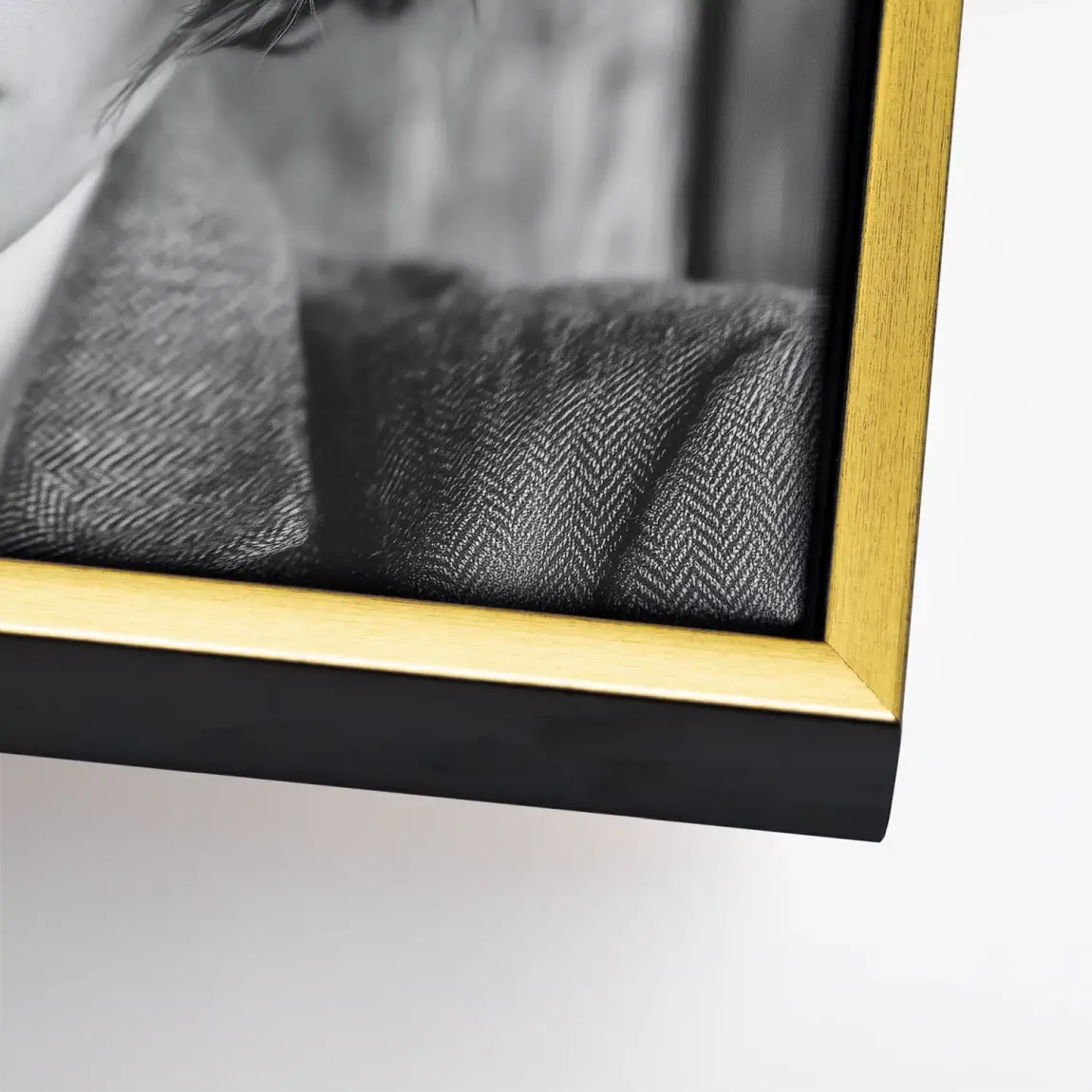 Rauchige Eleganz Leinwand Bild