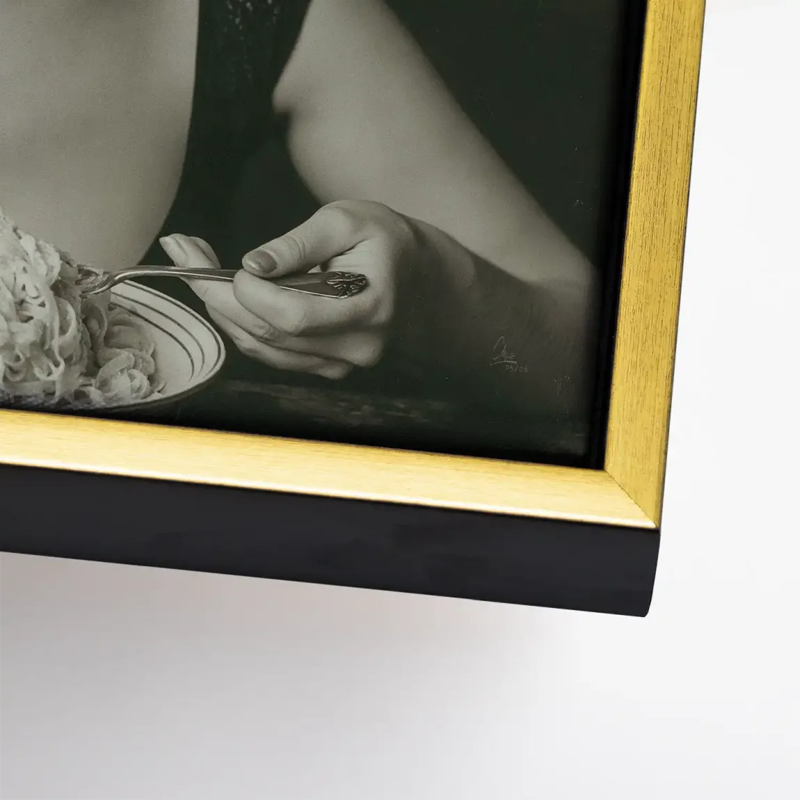 Marilyn Pasta Leinwand Bild