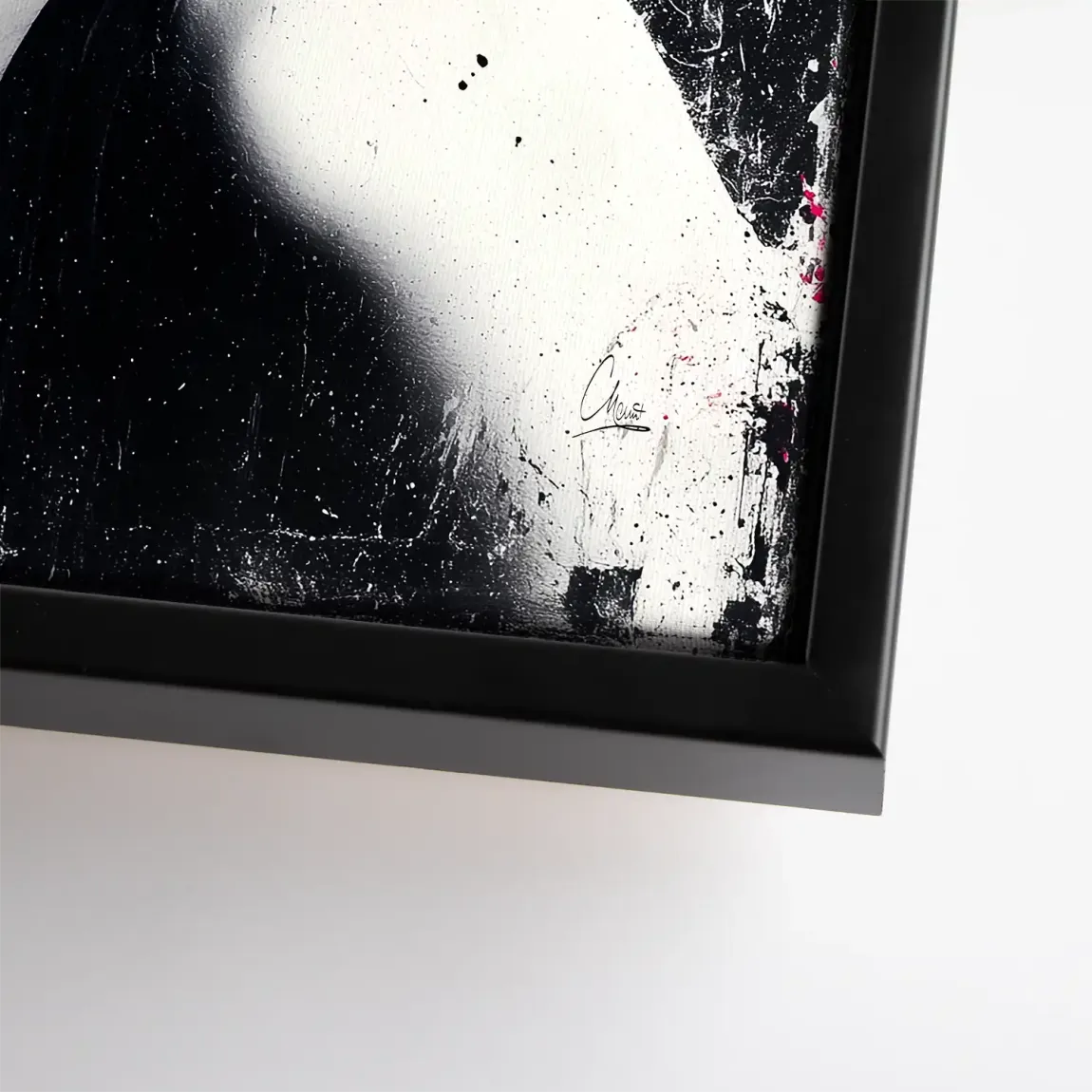 Monroe Noir Art Leinwand Bild