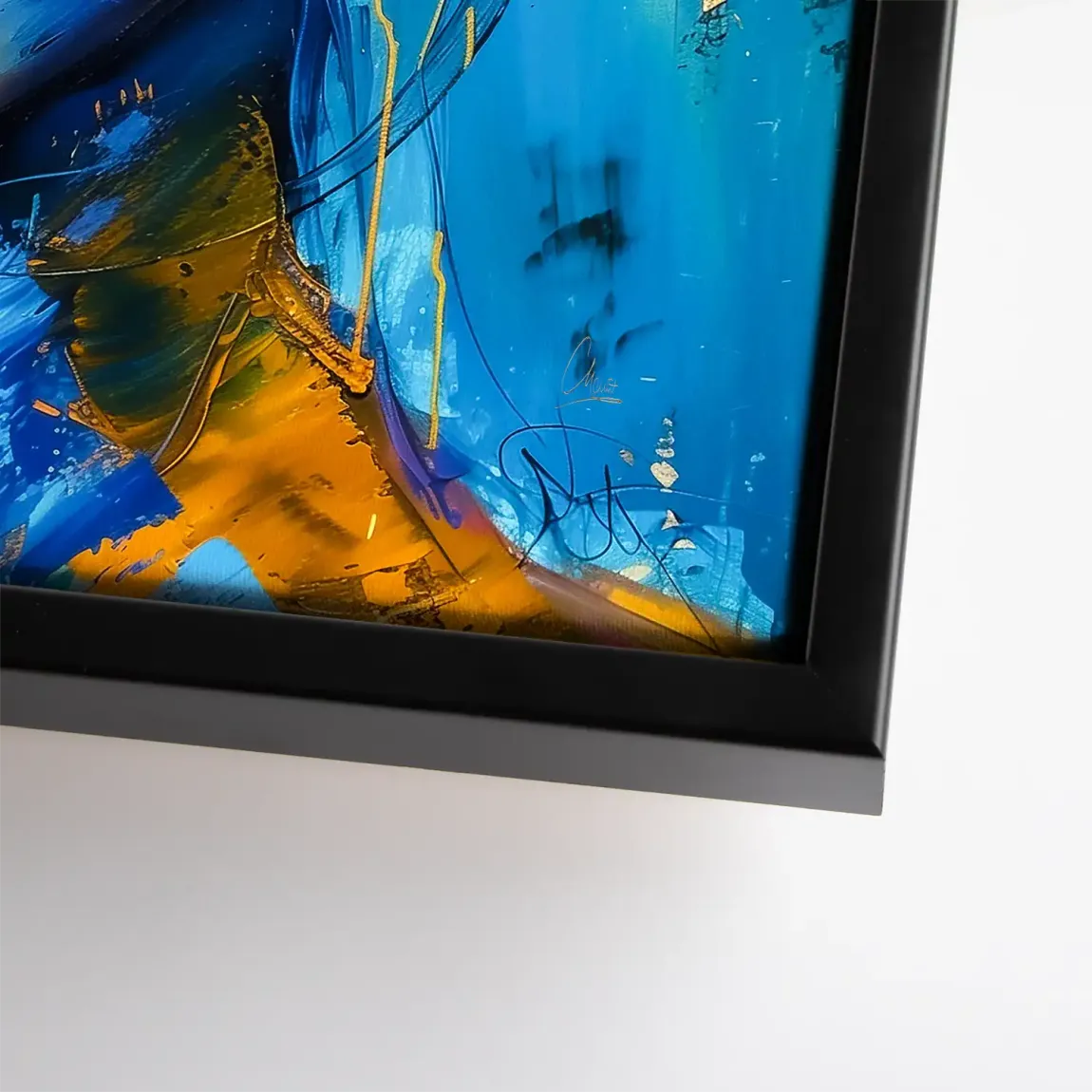 Golden Shade Leinwand Bild