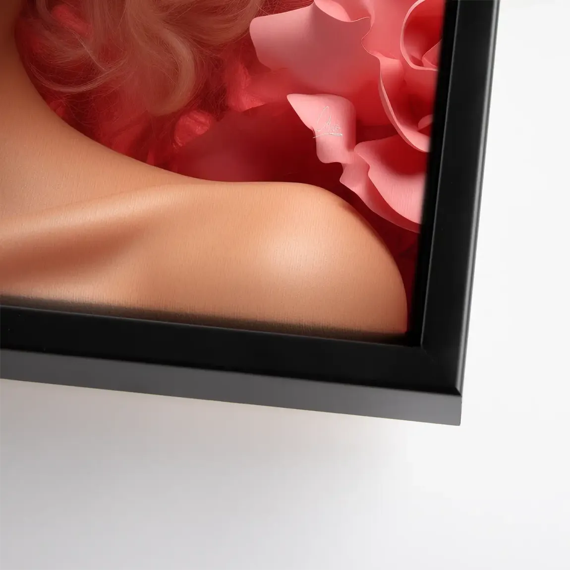 Pink Mirage Leinwand Bild