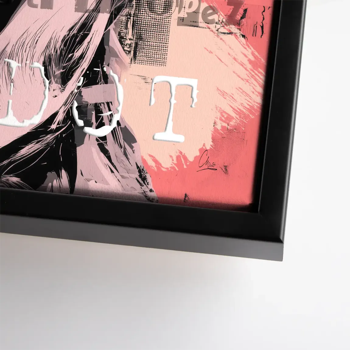 Bardot Chanel Art Leinwand Bild
