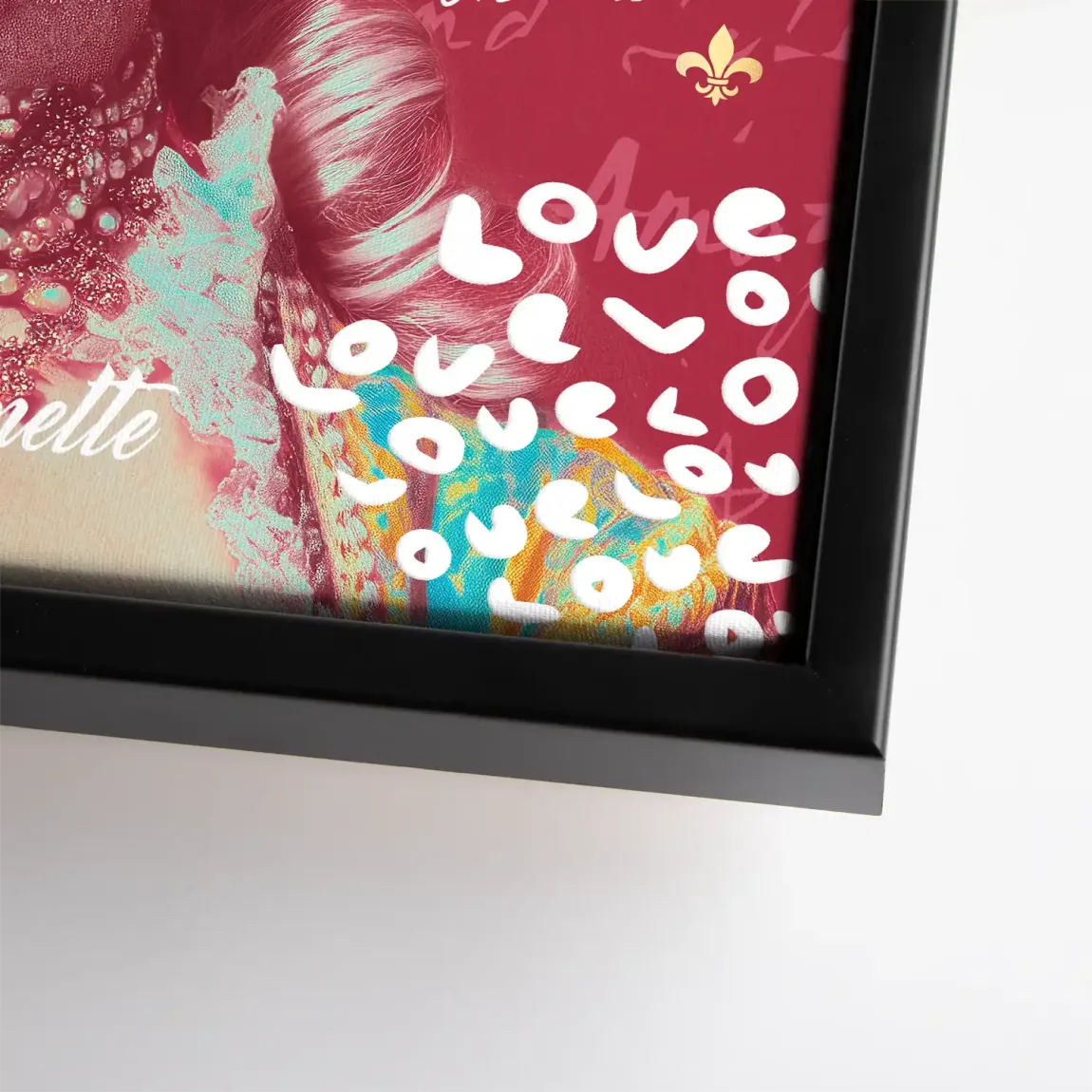 Royal Pop Leinwand Bild