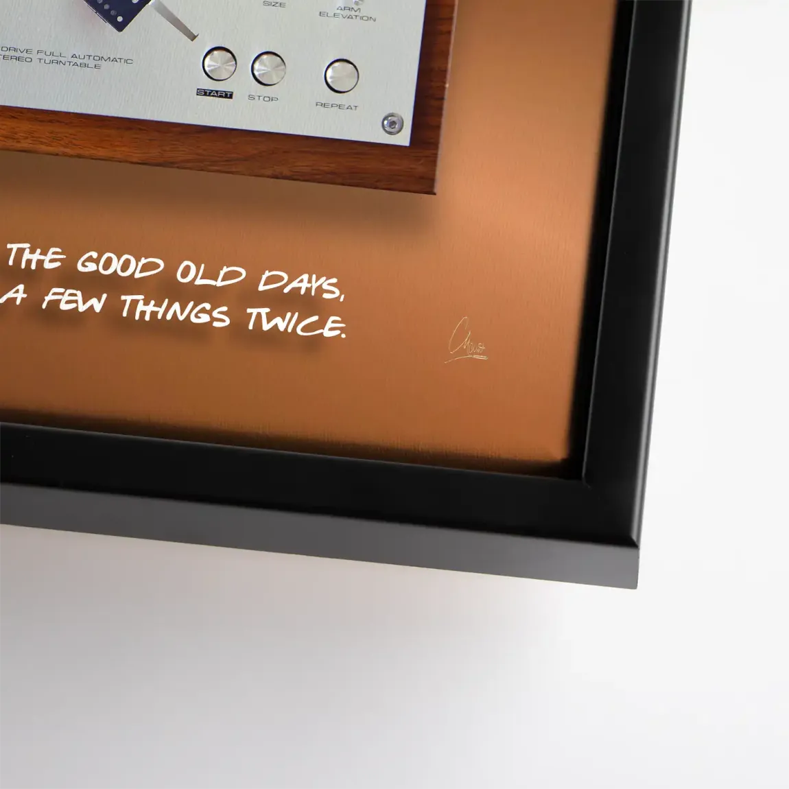 Retro Vibes David Bowie Leinwand Bild