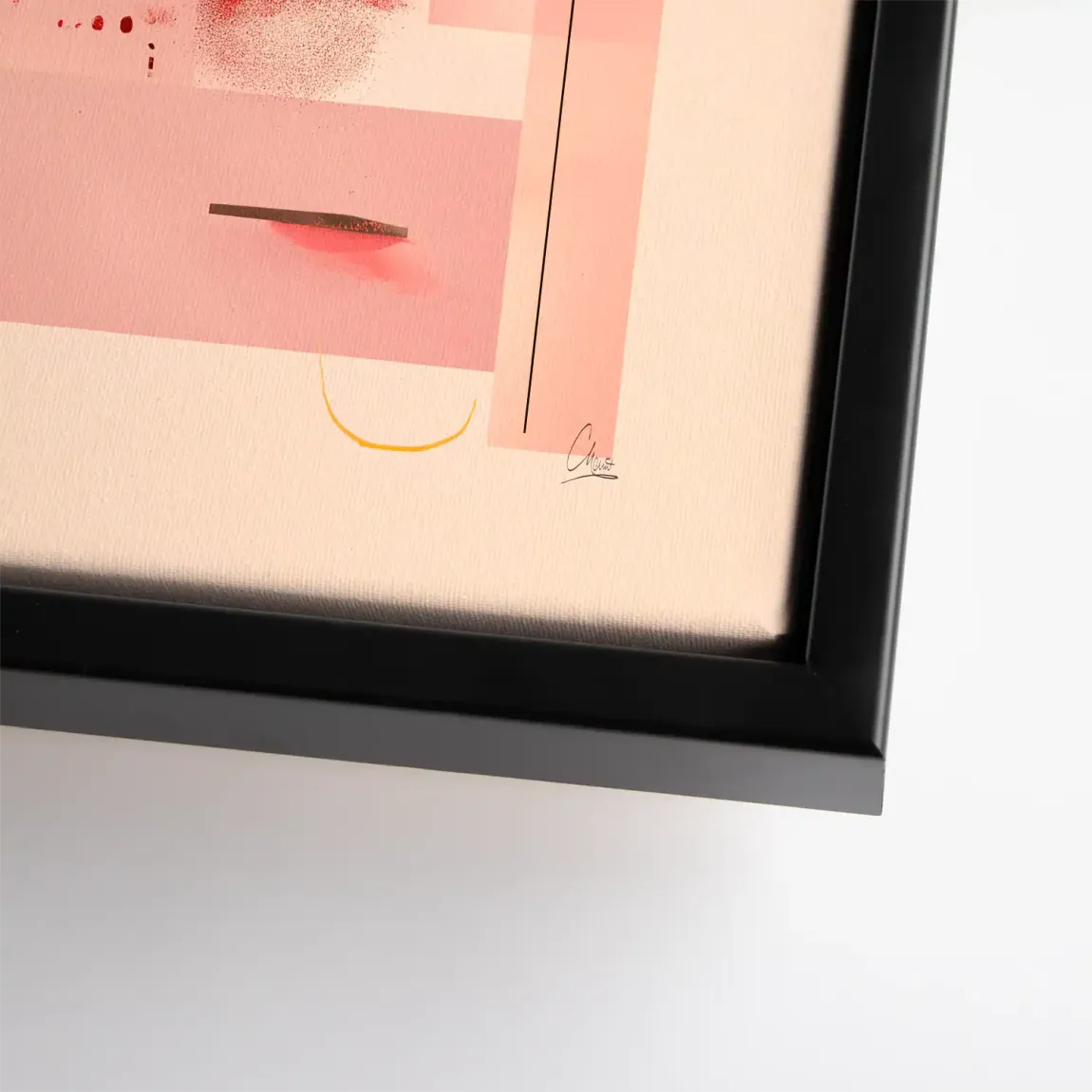 Infinite Glow Leinwand Bild