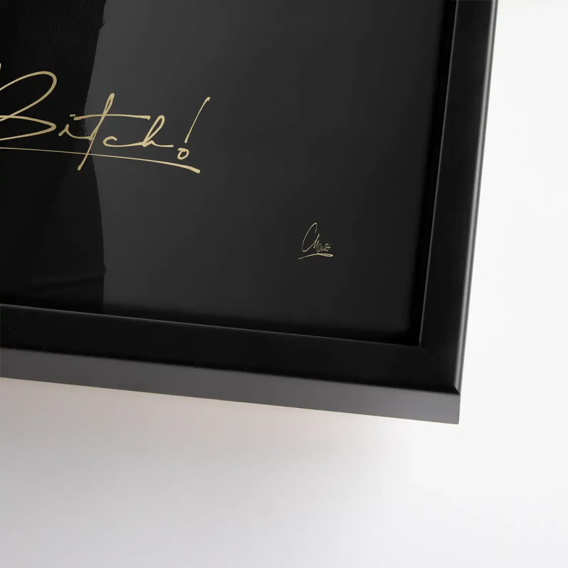 Monroe Life is a Bitch Leinwand Bild