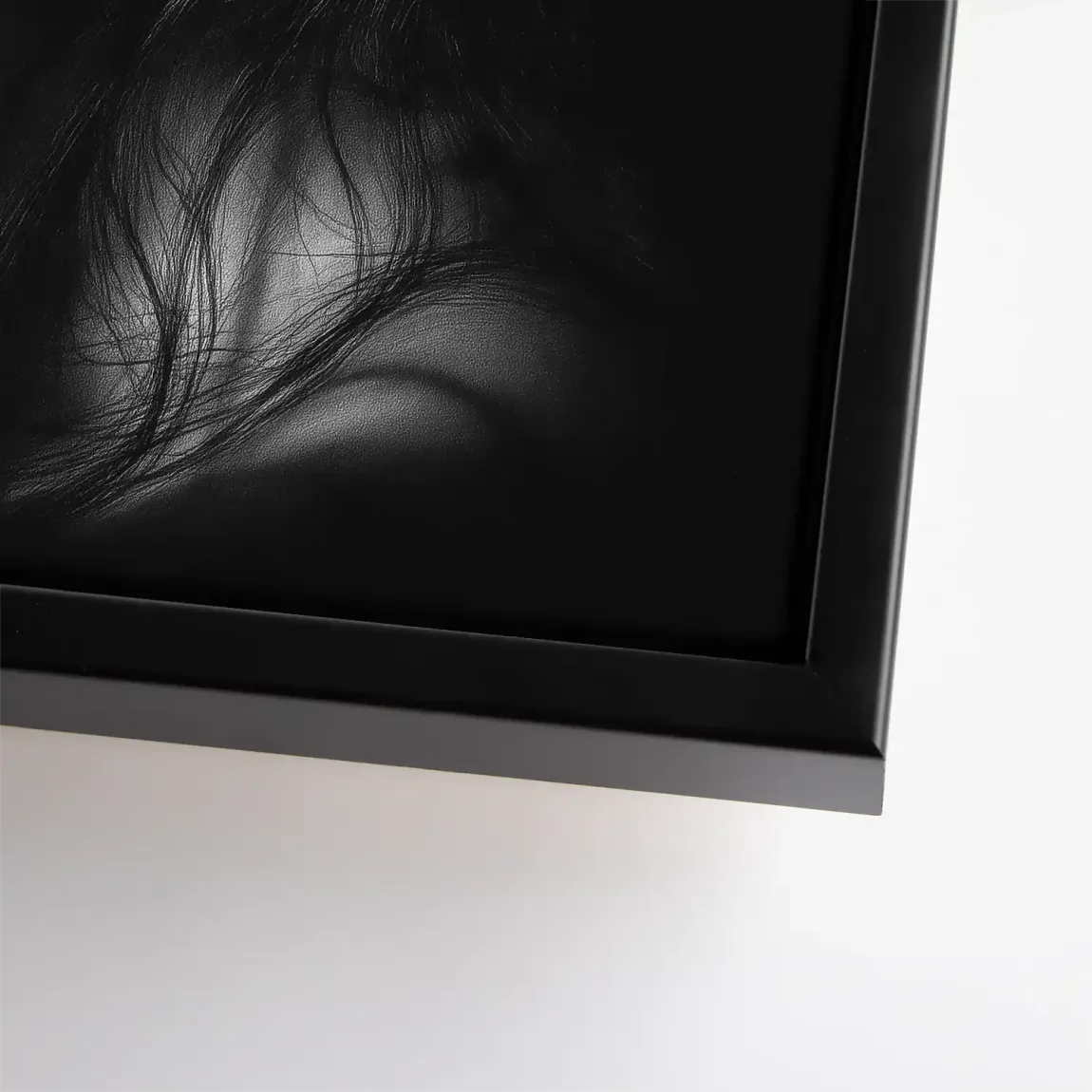 Asian Noir Portrait Leinwand Bild