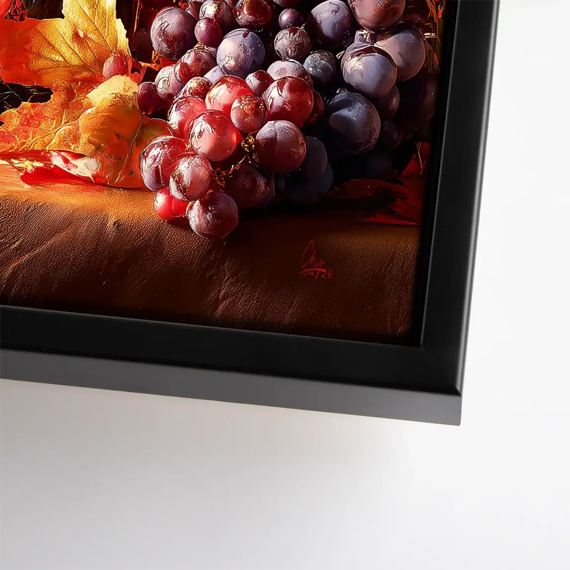 Edle Weinlese Leinwand Bild