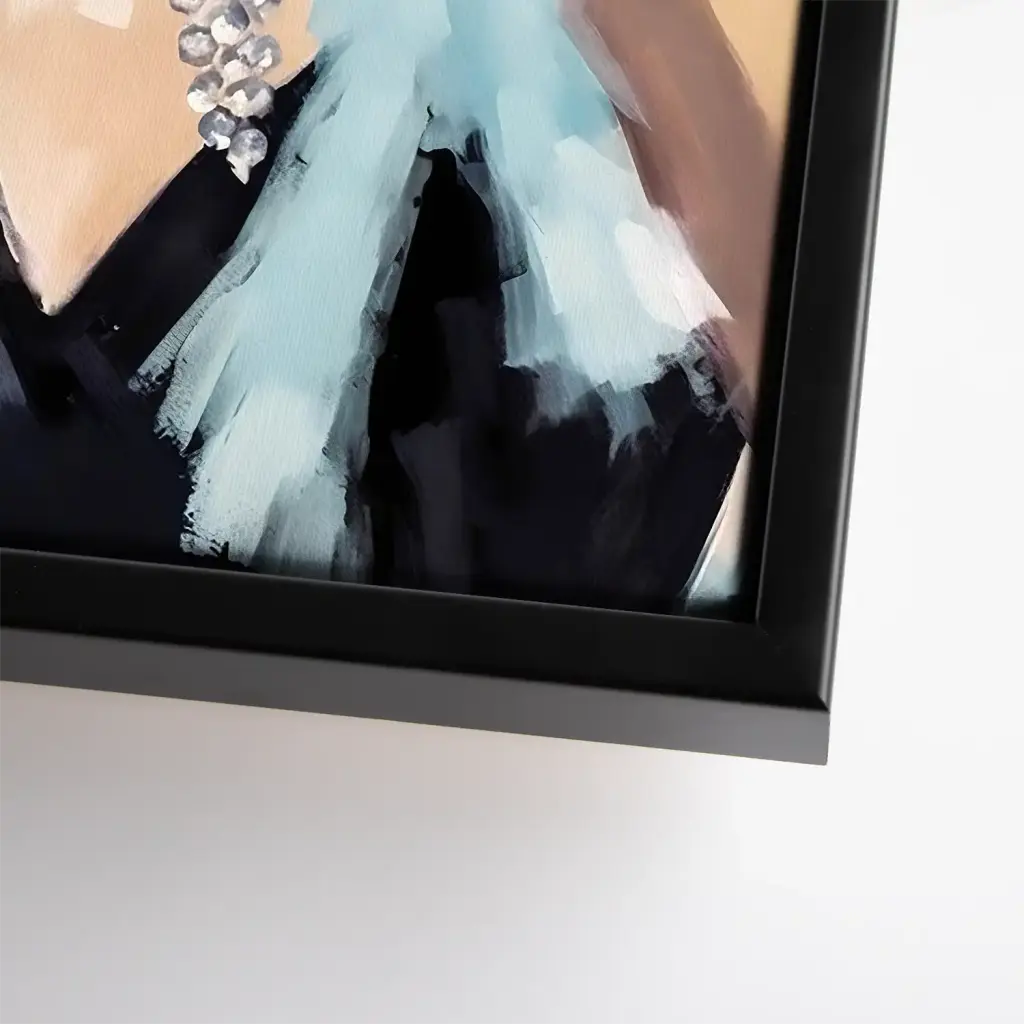 Audrey Hepburn Tiffany Style Leinwand Bild INGALERIE