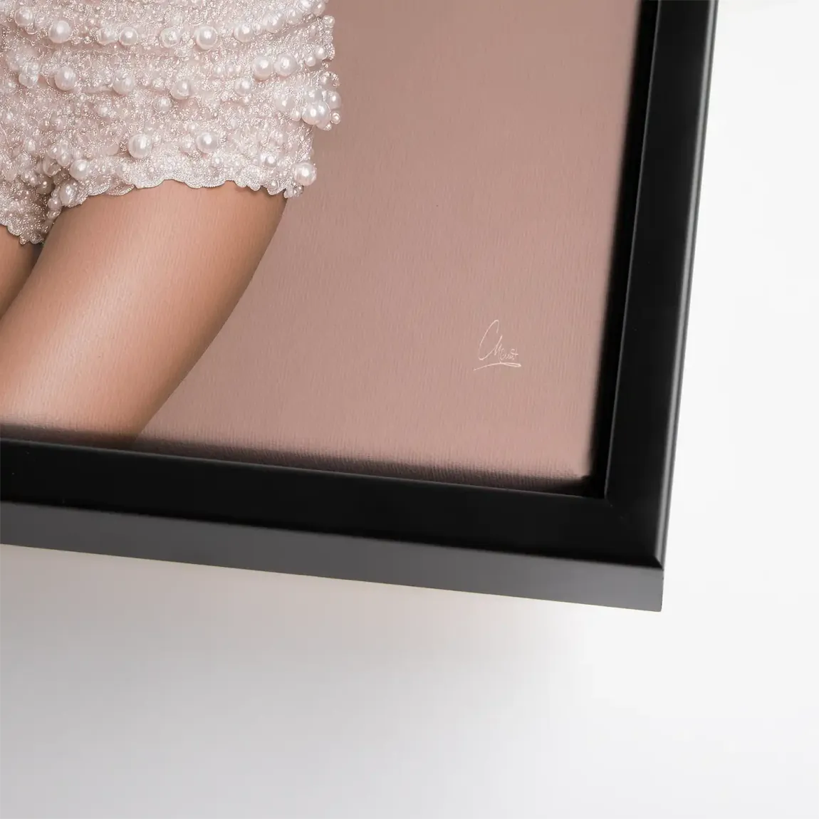 Marilyn Monroe Ice Pearl Leinwand Bild