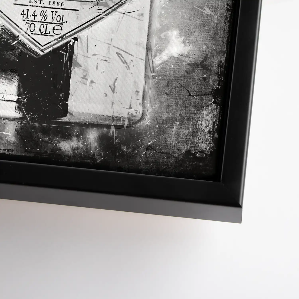 Gin Abstrakt Leinwand Bild INGALERIE