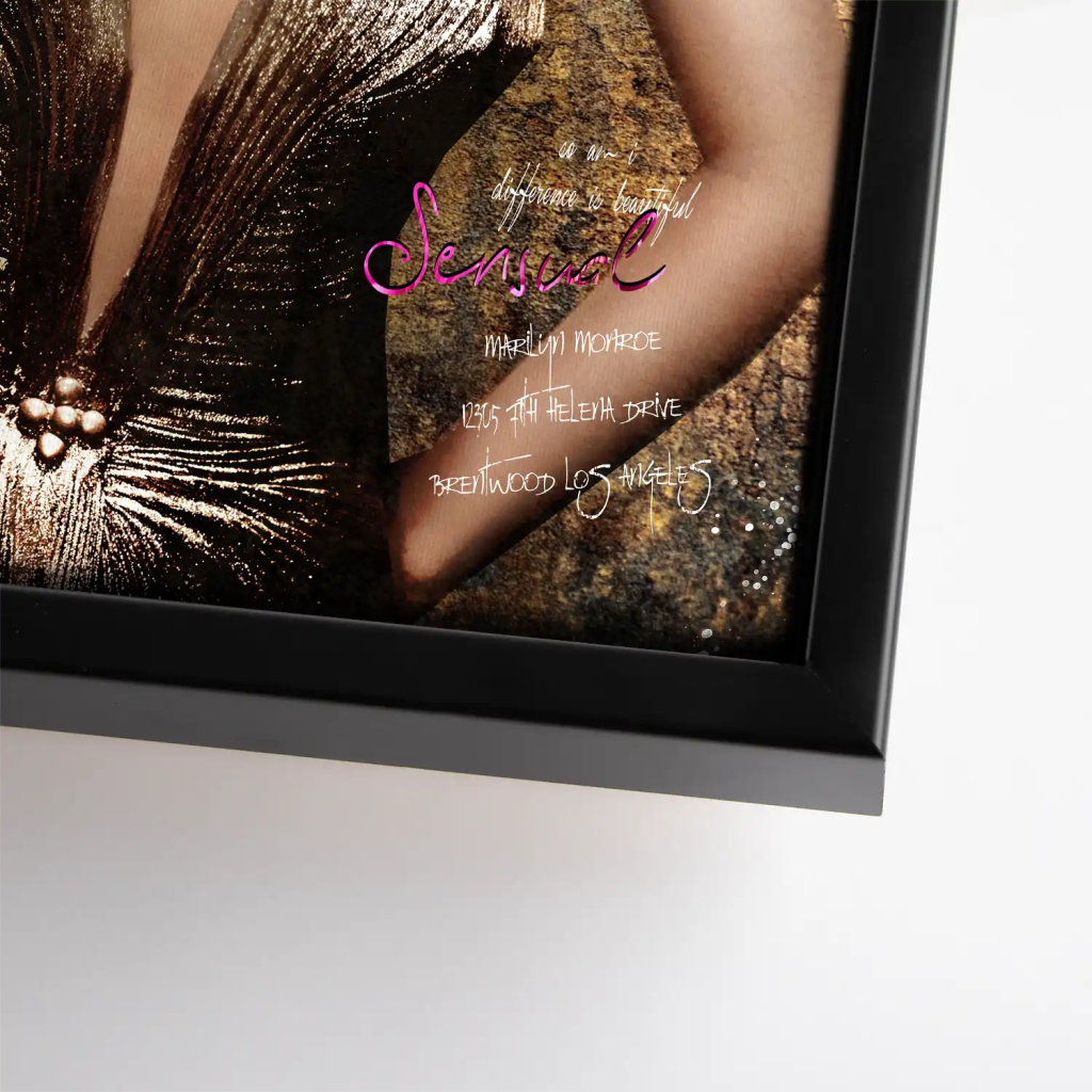 Marilyn Sensual Leinwand Bild INGALERIE