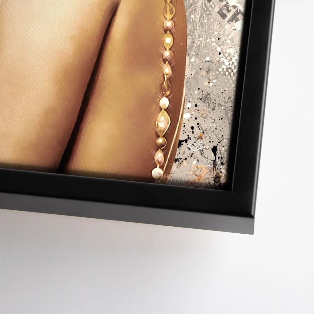 Marilyn Coco Retro Leinwand Bild INGALERIE