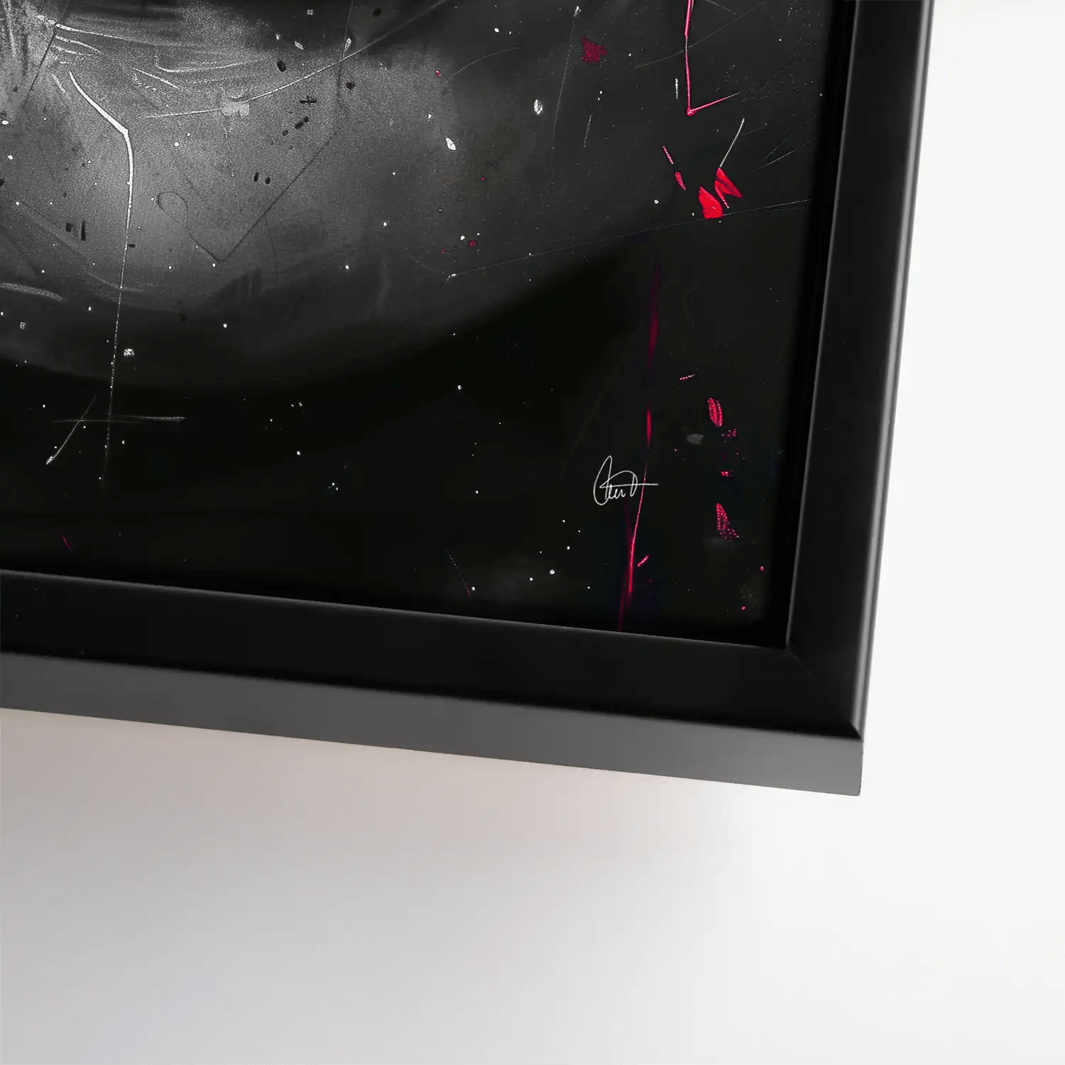 Abstrakt Red Lips Leinwand Bild INGALERIE