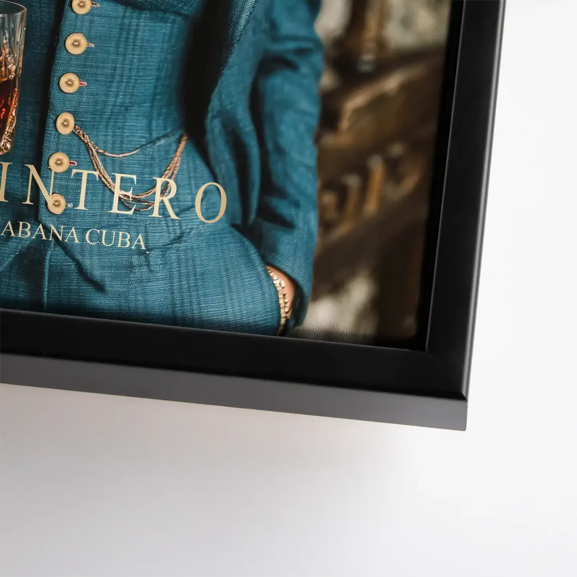 Peaky Blinder Glam Leinwand Bild