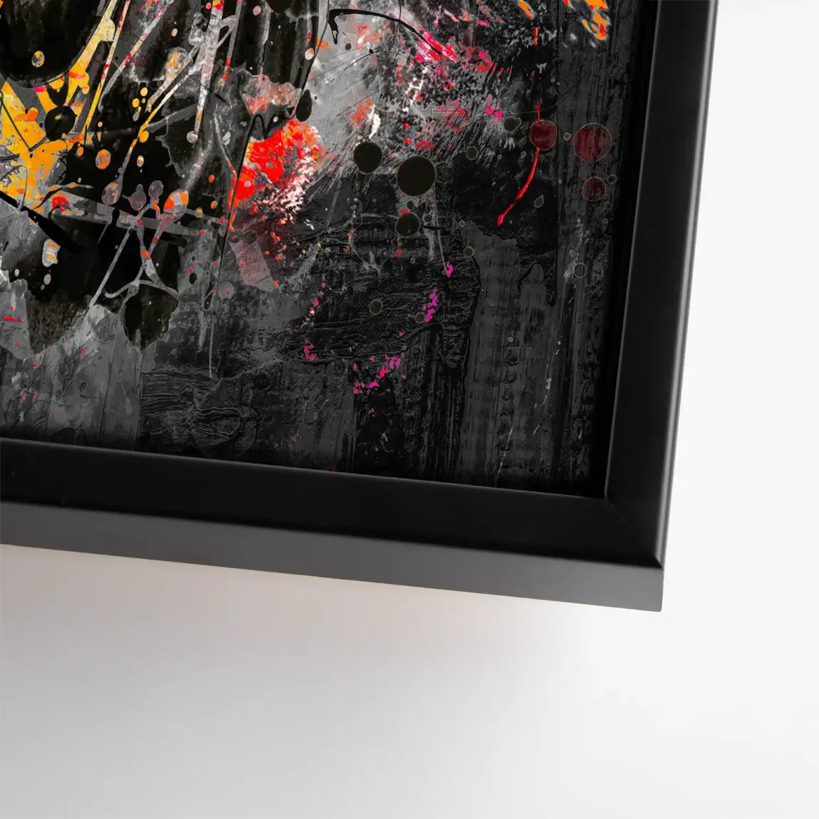 Color Jazz Trompete Leinwand Bild