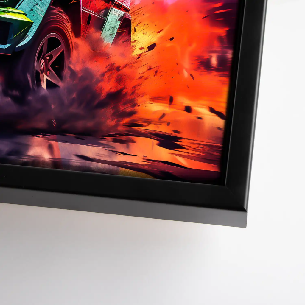Mercedes G63 Abstrakt Leinwand Bild INGALERIE