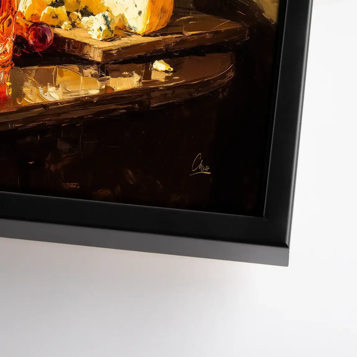 Wein & Genuss Leinwand Bild