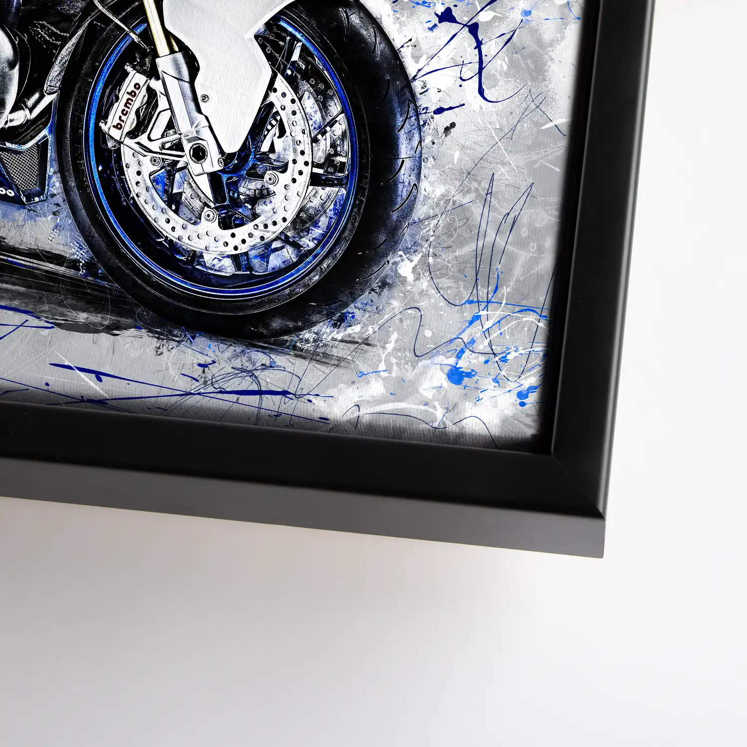 BMW HP2 Sport Abstrakt Leinwand Bild INGALERIE