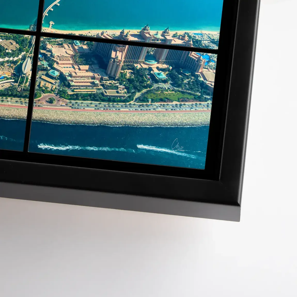 Palm View Dubai Leinwand Bild