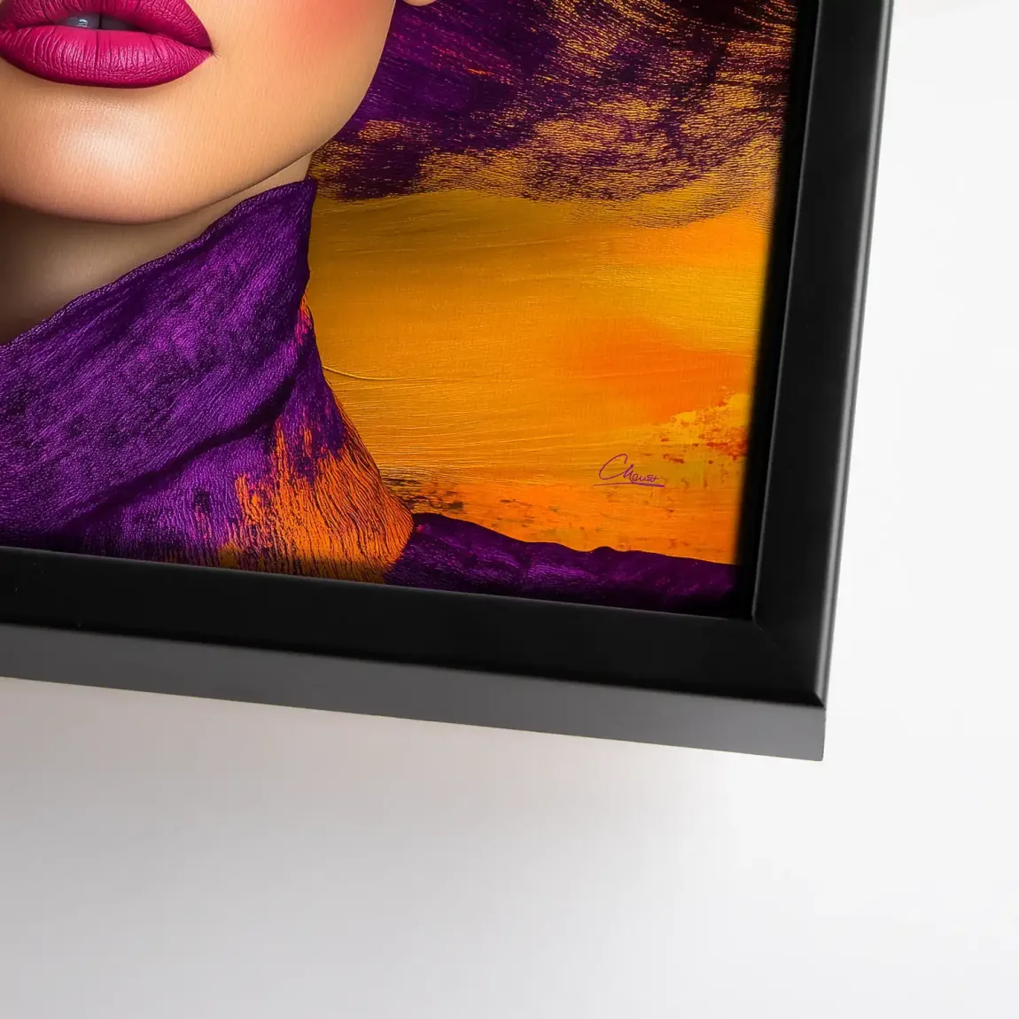 Femme Elegance Leinwand Bild INGALERIE