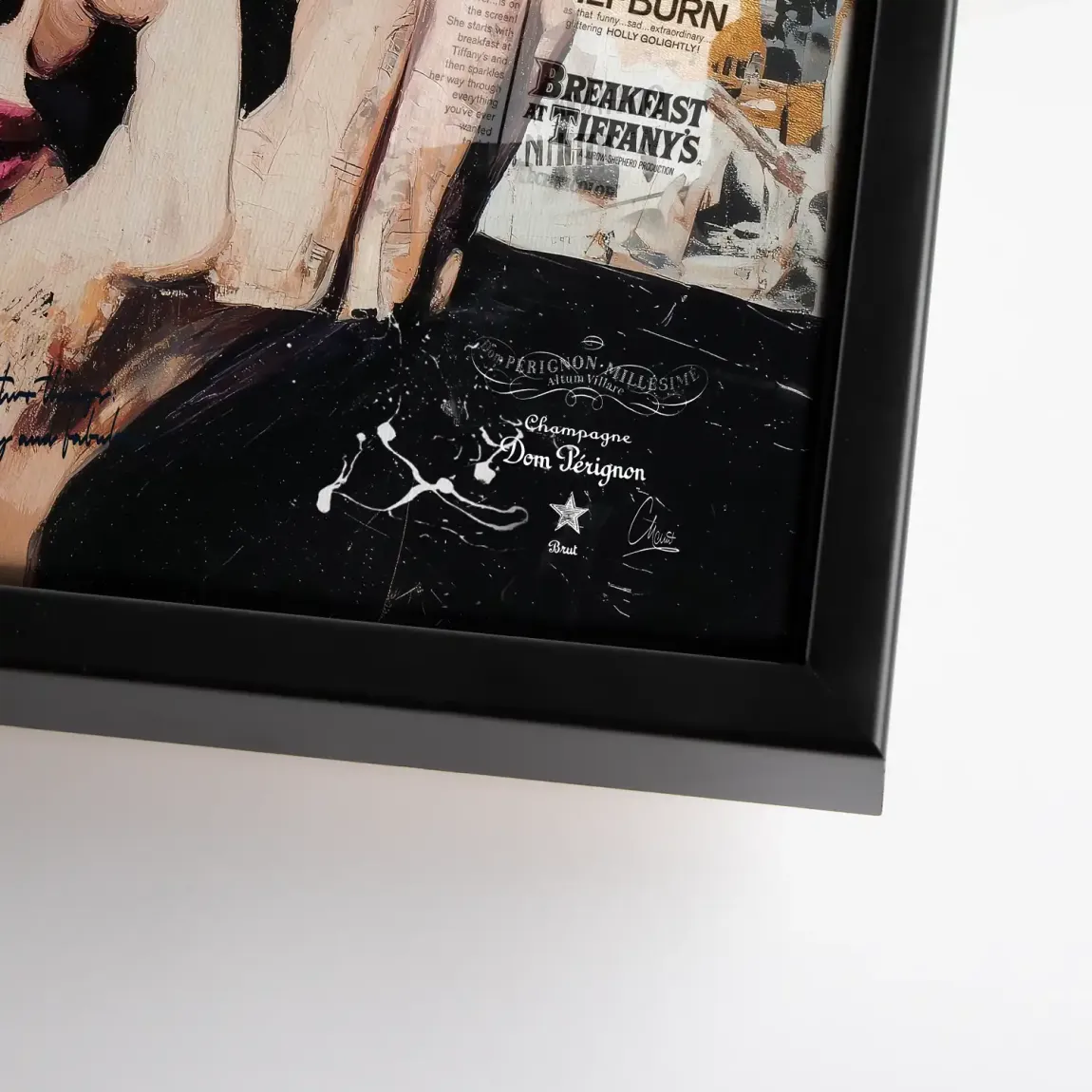 Audrey Pop Art Leinwand Bild