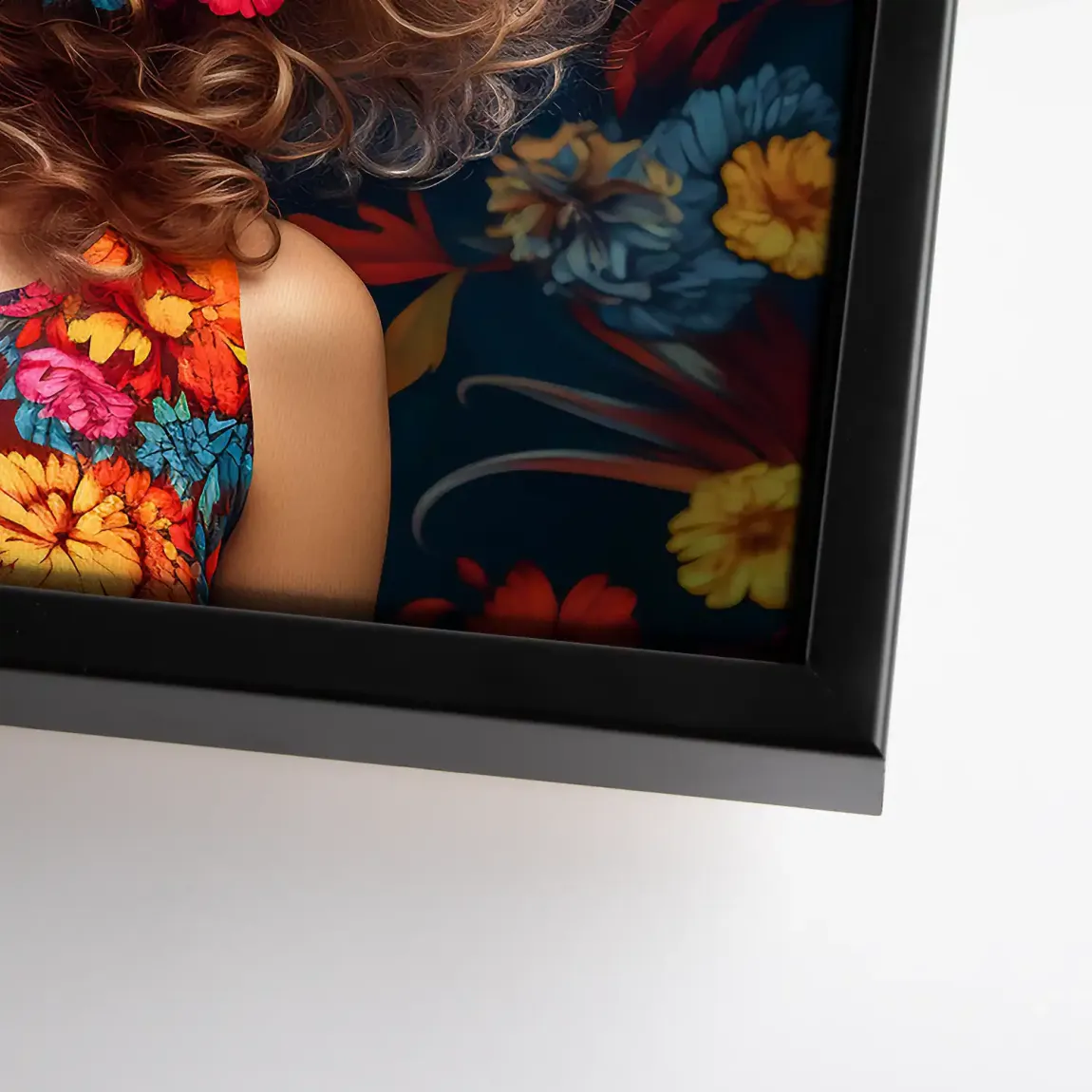 Boho Flower Soul Leinwand Bild