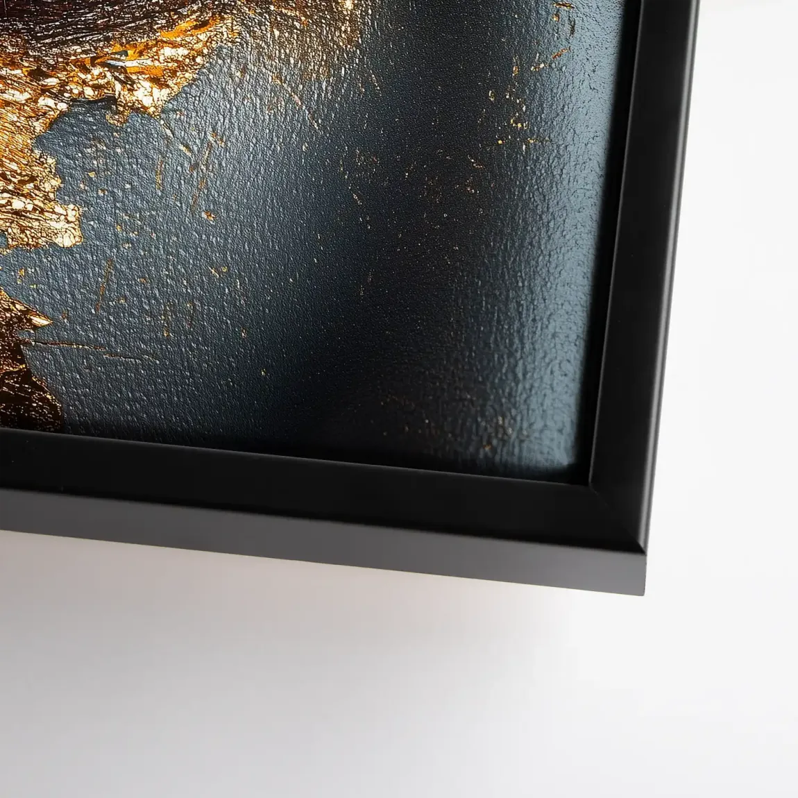 Flammenblick der Stille Leinwand Bild INGALERIE